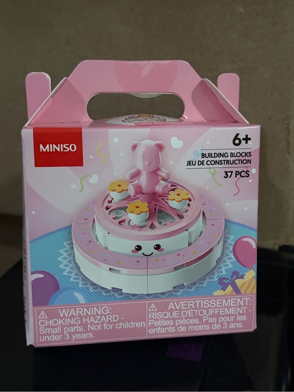 Miniso mini cake building block set brand new